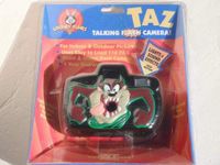 Looney Tunes Taz Talking Point and Shoot Flash Camera (110 Film & 1 AA Battery Required)