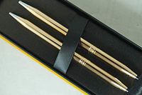 Cross Made in The USA Classic Century Ladies 14KT Gold Filled/Rolled Pen and 0.9MM Pencil Gift Set