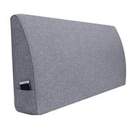 Qi Peng Mat Cushion - Bed Cushion Waist Pad Pillow Large Back Sofa Tatami Cushion Bed Cushion Soft Case Back Removable Sofa Cushion (Color : 02# no headboard, Size : 120x15cm)