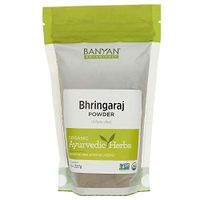 Banyan Botanicals Bhringaraj Powder - Certified Organic, 1/2 Pound - Eclipta alba - The quintessential Ayurvedic herb for The Hair and an Excellent rejuvenative for Pitta*,