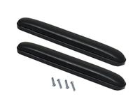 Heavy Duty Full Length (13-7/8") Wheelchair Arm Pads, Black (Pair), Fits Most Medline, Drive, Invacare, E&J, Guardian, Lumex, Tuffcare, ALCO & Other Full Arm Manual Wheelchairs