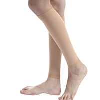 Compression Knee High Leg Socks Calf Sleeve 30-40 mmHg for Women Varicose Veins