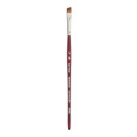Princeton Velvetouch Artiste, Mixed-Media Brush for Acrylic, Watercolor & Oil, Series 3950 Angle Shader Luxury Synthetic, Size 1/4 inch