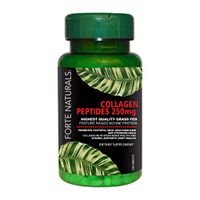 Collagen Peptides Tablets by FORTE NATURALS (100 Count) Grass-Fed, Certified Keto & Paleo Friendly, Non GMO & Gluten Free, Unflavored Bovine Protein Powder Hair Growth, Skin, Nails & Joints Pills w