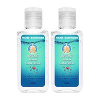 Kstare 100ml Hand Sanitizer, Portable Instant Hand Sanitizer Gel - Kills 99.99% of Germs - Hand Soap - Long-Lasting Antibacterial Alcohol-Free Cleansing Gel (100ML, 2PC)