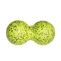 fublousRR5 Massage Ball Mini Peanut Shape Fascia Massage Ball Shoulder Back Legs Stress Relief Massager Fluorescent Green