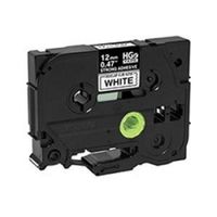 BROTHER HGES2315PK / Black on White Extra-Strength Adhesive Label Tape 5 / Pack