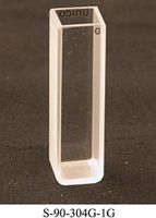 UNICO S-90-304-1G Spectrophotometer Cuvette, 10 mm Path Length, 335 to 900 Nm Wavelength Range, 45 mm Height, 3.5 Ml Capacity, Glass, Square Shape