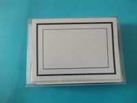 Crane CC3850 Preppy Correspondence Fluorescent White 10 Cards 10 Envelopes 4 3/8" x 6 9/16" Limit 1 Per Customer