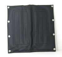 New Solutions UB181 1 x 12 x 19 in. E&J 24 in. Back for Wheelchair44; Black