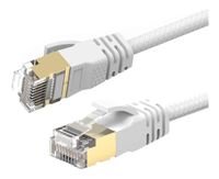 Reulin 3.2ft Cat.7A Ultra Slim - Ethernet Cable Gigabit Network LAN Cable Speed Up to 40Gbs-1000MHz Compatible with CAT 5 CAT 6 Switch Modem Router Patch Panel - High Speed RJ45 Patch Cable