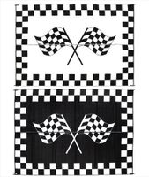 Ming's Mark RF-9121 9 X 12 Racing Flag Mat by Ming's Mark