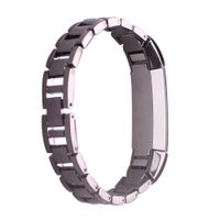AUTRUN rrx-730 Fitbit Alta Band, Newest Premium Replacement Accessory Metal Watch Bands Bracelet Strap for Fitbit Alta, No Tracker, Style A, Black