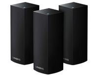 Linksys Velop Tri-Band AC6600 Whole Home WiFi Mesh System Black- 3-Pack (Coverage up to 6000 sq. ft)