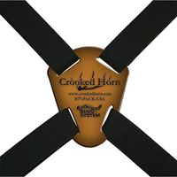 Crooked Horn Outfitters Original Slide N Flex Bino System, Black