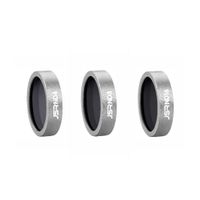 Dacawin 1 Set（ND4/ND8/ND16） Lens Filter for Parrot ANAFI Drone Gimbal Camera Lens (Silver)