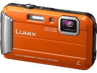 Panasonic DMC-TS25 Waterproof Digital Camera with 2.7-Inch LCD (Orange) DMC-TS25D (Renewed)