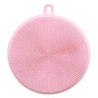 Xuprie Silicone Dish Bow Washing Pads Home Kitchen Cleaning Tool Sponges