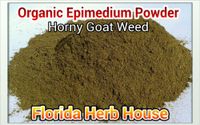 Horny Goat Weed Powder - Organic Certified Edimedium - Maximum Purity (8 oz (1/2 lb))