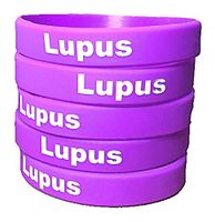 Lupus Awareness Products 5 Pack Bracelets 5 Pack Silicone Wristbands Autoimmune Medical Alert Spoonies