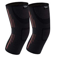 SGUTEN Knee Compression Sleeve&Knee Support,Knee Brace(Pair) for Running,Crossfit,Basketball,Weightlifting,Gym etc,Arthritis Pain Relief and Injury Recovery for Men&Women.