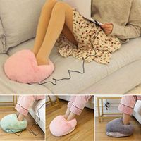 Shonlinen USB Heat Electric Foot Warmer, Winter Warm Heated Foot Warmer, Detachable,60°C