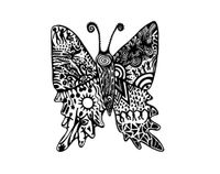 Karmabee Butterfly Wings Note Cards, Blank Inside, Set of 10