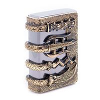 Zippo Oriental Arms BI Lighter/Genuine Authentic/Original Packing (6 Flints Set Free Gift)
