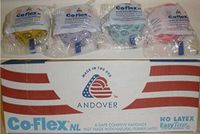 Andover CO-Flex NL 2"x5Yds Kids Smiley Color Pack 36/Box Cohesive Flexible Elastic Latex Free Bandage Compression Self Adherent Wrap Bright Neon Purple Yellow Blue for Children Pets Cats Dogs 5200SC
