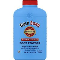 Gold Bond Foot Powder Medicated 4 Ounce (118ml) (6 Pack)