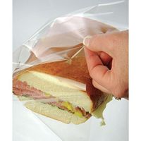 Plastic Film Wrap .80 Gauge BOPP Plastic Clear -15"L x 15"W