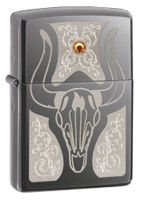 Zippo Western Bull Skull Lighter