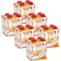Premier Protein 30g Protein Shakes, Caramel, 11 Fluid Ounces, 4 Count (Pack of 6)