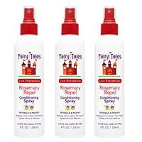FAIRY TALES Rosemary Repel Lice Prevention Leave-In Conditioning Spray 8 oz - set of three