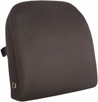 Relaxzen 60-2804MH05 Memory Foam Massage Lumbar Cushion (Pack of 2), Orthopedically designed to provide lumbar support and ease muscle tension, 1 massage motor relaxes back muscles
