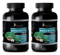 Weight Loss Pills for Men Belly Fat - Moringa OLEIFERA Extract 4:1 1200MG - Moringa Root Capsules - 2 Bottles (120 Capsules)