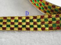 25y Woven Sparkle Glitter Ribbon Headband Clips Bow 20mm-(Pick Colour) (D)