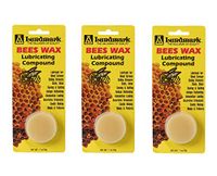 Lundmark Wax Pure Bee's Wax.7-Ounce, Pack of 3