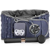 Decompression Back Belt with Cordless Infrared Heating Pad & Rechargeable Battery, Back Support & Lumbar Traction Device for Lower Back Pain Relief (29-49 inch Waists)