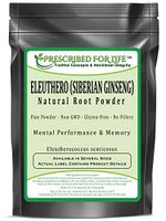 Eleuthero - Natural Root Powder - No Fillers (Eleutherococcus senticosus), 12 oz (340 g)