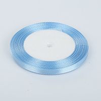 1PC 6mm Reels of Grosgrain Ribbon Roll for Bows Crafts Gifts Party Wedding