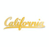 Nudge Printing NCAA University Script Logos Vinyl Car Decal Window Sticker (University of California Berkeley Golden Bears)