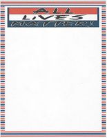 All Lives Matter Stationery Printer Paper 26 Sheets