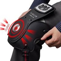 Knee Elbow Shoulder Joints Massager, LuckyFine Massager with Heat Knee Brace Wrap Vibration Massage Pain Relief Recovery Therapy