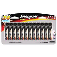 Energizer - MAX Alkaline Batteries, AA, 24 Batteries/Pack E91SBP24H (DMi PK