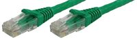 Lynn Electronics OLG20CGRN-015 Optilink CAT6 Made in The USA Snagless Ethernet Cable, 15-Feet, Green, 2-Pack