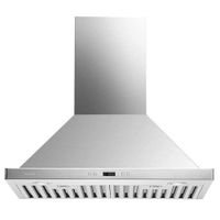 CAVALIERE 30" Range Hood Wall Mounted Brushed Stainless Steel Kitchen Vent 900CFM