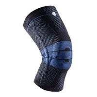 Bauerfeind GenuTrain Knee Support Brace (New Version) - Targeted Support for Pain Relief & Stabilization for Weak, Swollen & Injured Knees & Arthritis - Size 1 - Color Black
