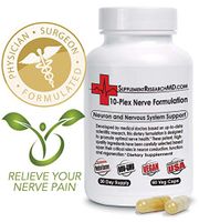 Dr. Developed Neuropathy Relief - 10-Plex Nerve Supplement for Neuron and Nervous System Support for Nerve Conduction, Function, and Regeneration (600 mg Alpha Lipoic Acid)