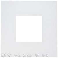 8x8 Antique Blue / Dutch Blue Custom Mat for Picture Frame with 4x4 opening size (Mat Only, Frame NOT Included)
